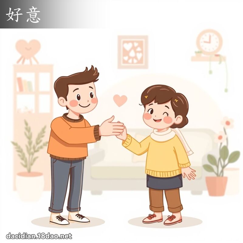 好意 - 国语大辞典配图