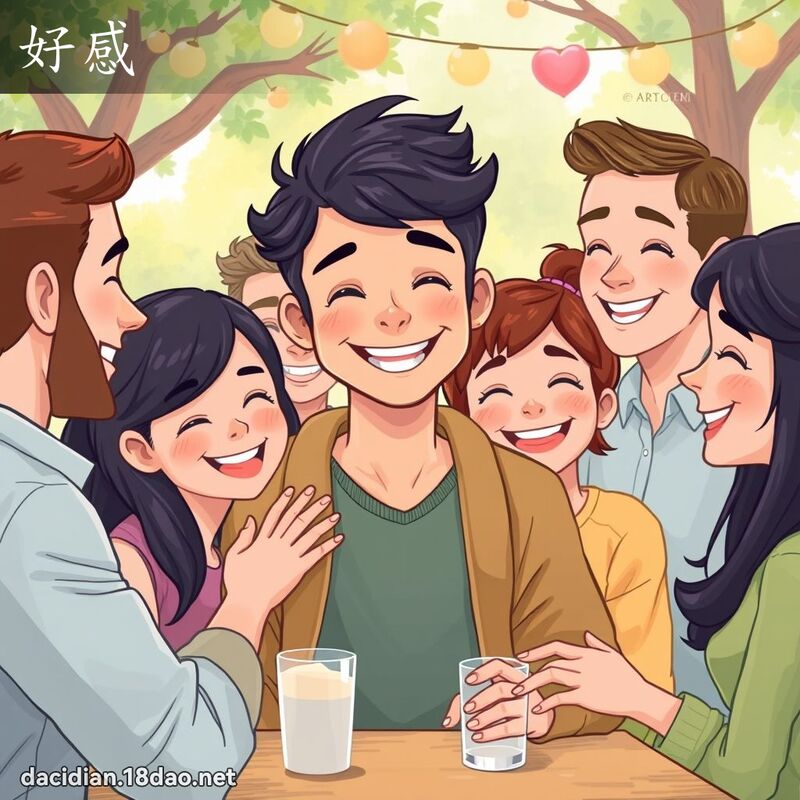 好感 - 國語大辭典配圖