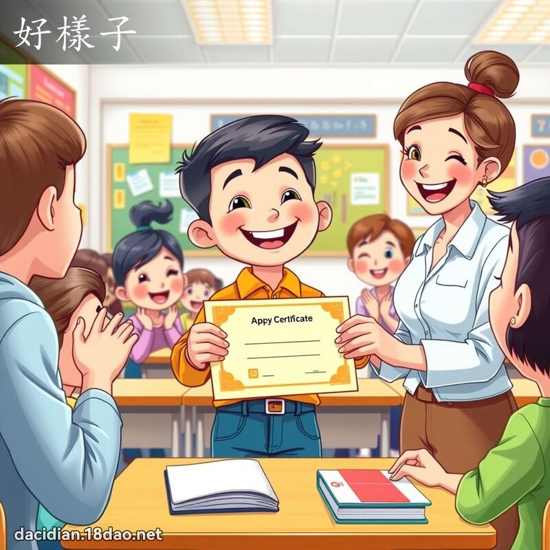 好樣子 - 國語大辭典配圖