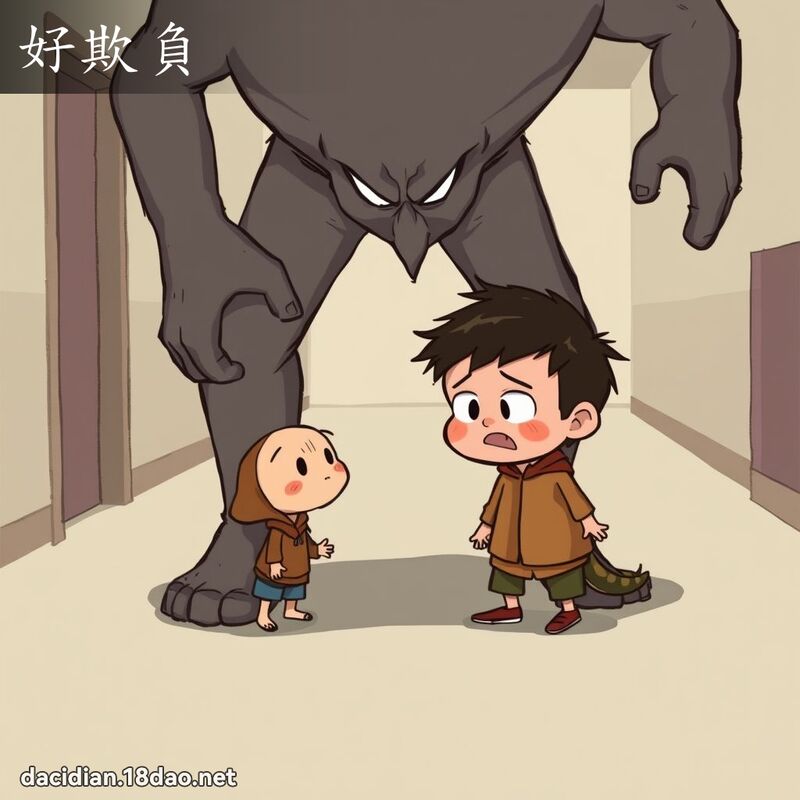 好欺負 - 國語大辭典配圖