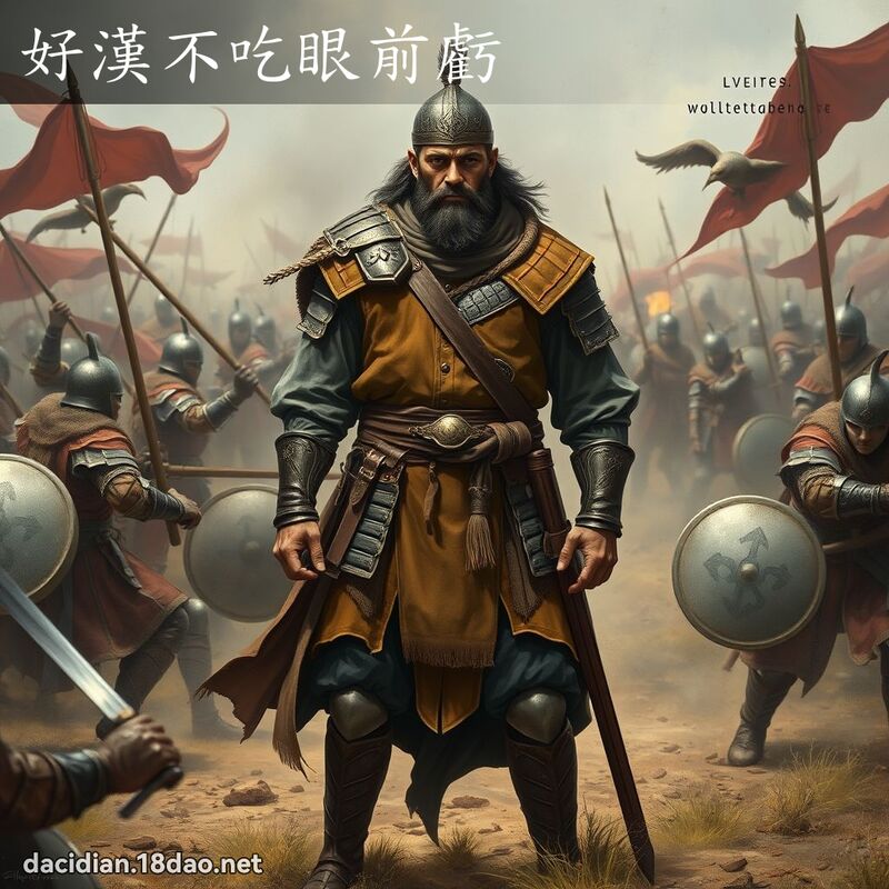 好漢不吃眼前虧 - 國語大辭典配圖