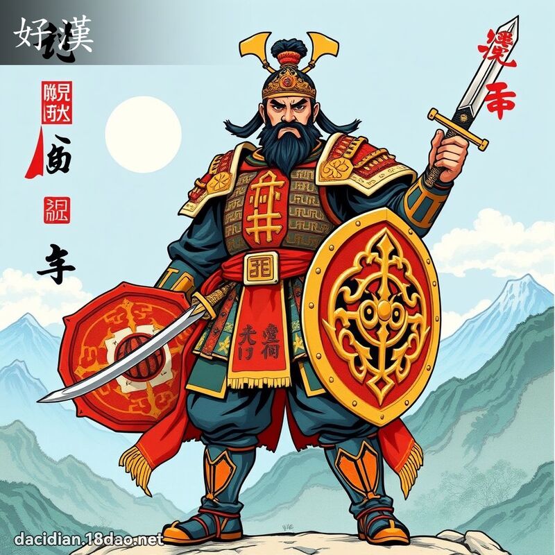 好漢 - 國語大辭典配圖