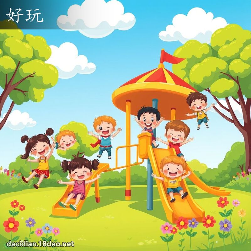 词语: 好玩 (多意词)