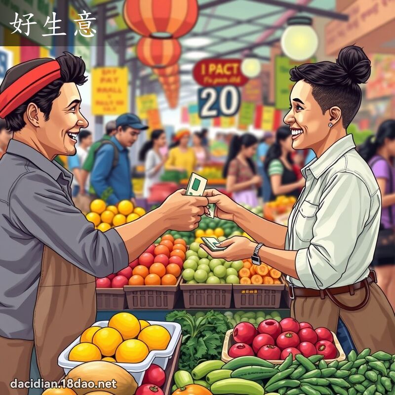 好生意 - 国语大辞典配图