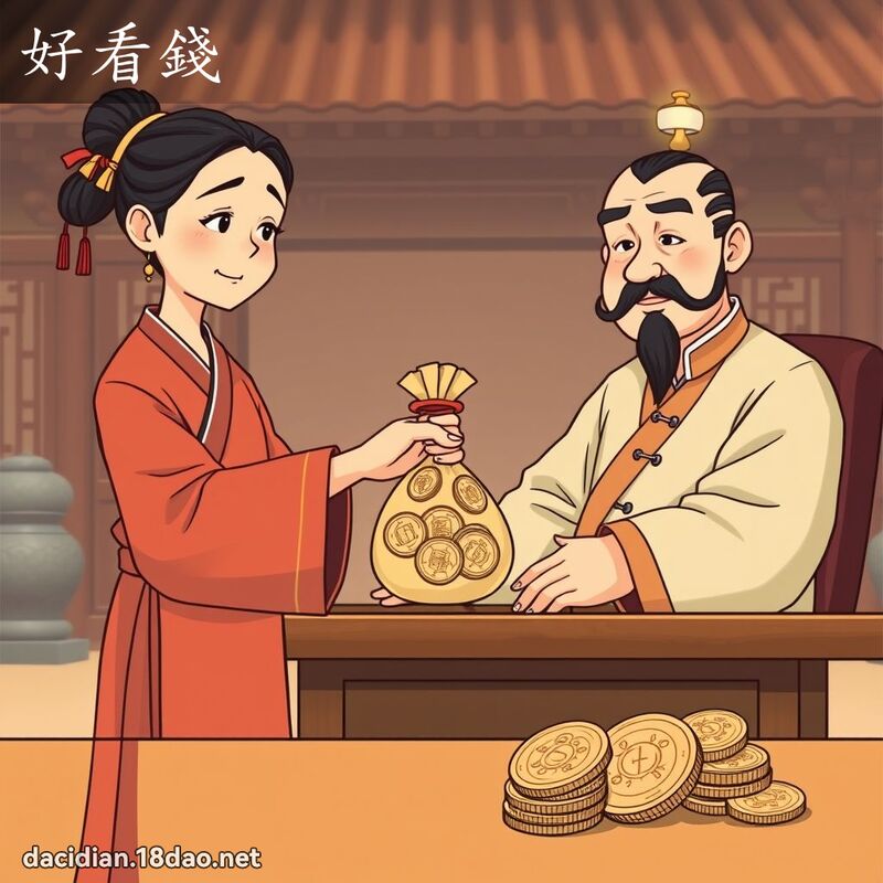 好看錢 - 國語大辭典配圖