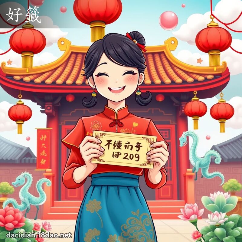 好籤 - 國語大辭典配圖