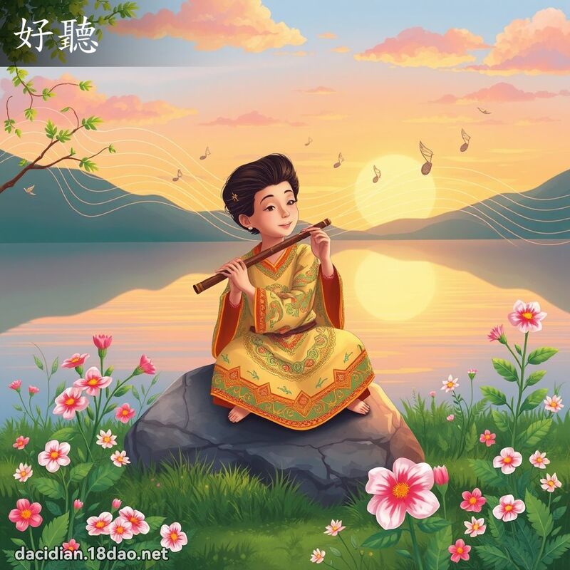 好聽 - 國語大辭典配圖