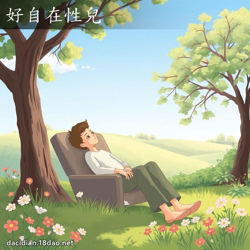好自在性兒 - 國語大辭典配圖