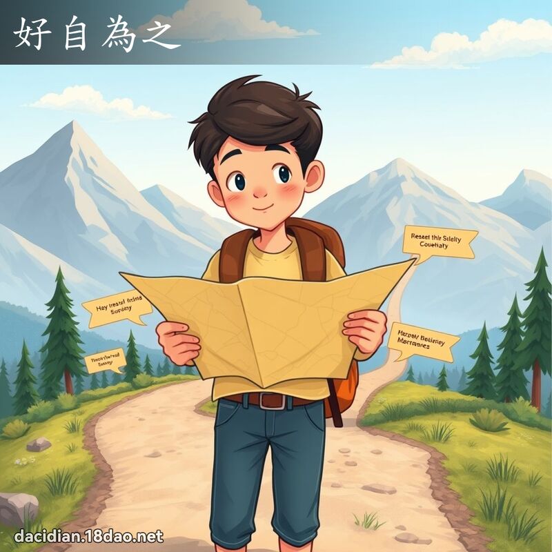 好自为之 - 国语大辞典配图