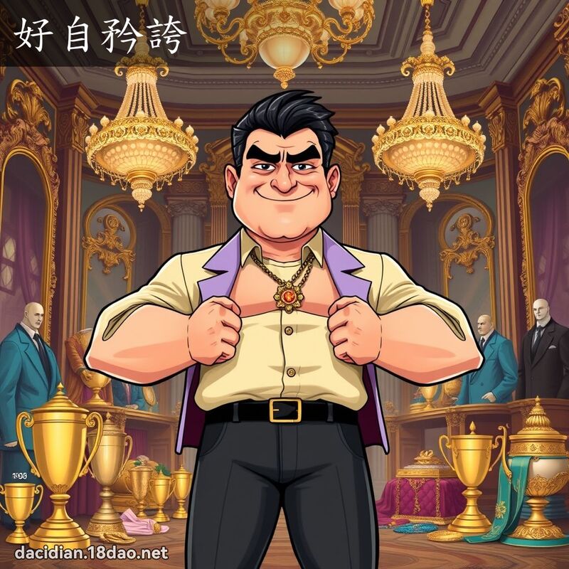 好自矜誇 - 國語大辭典配圖