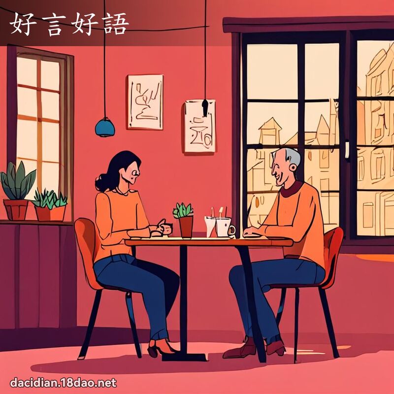 好言好语 - 国语大辞典配图