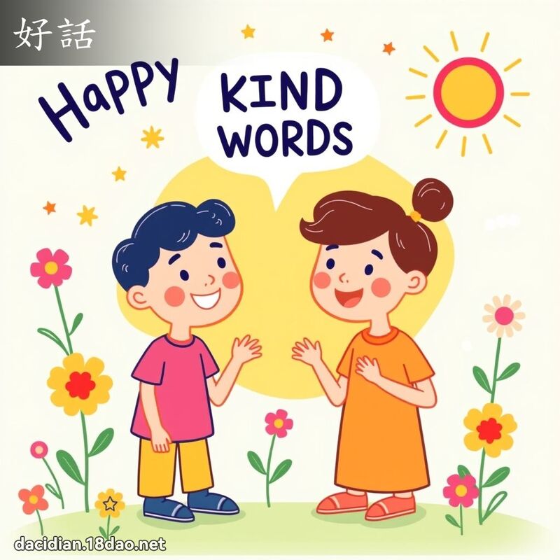 好话 - 国语大辞典配图