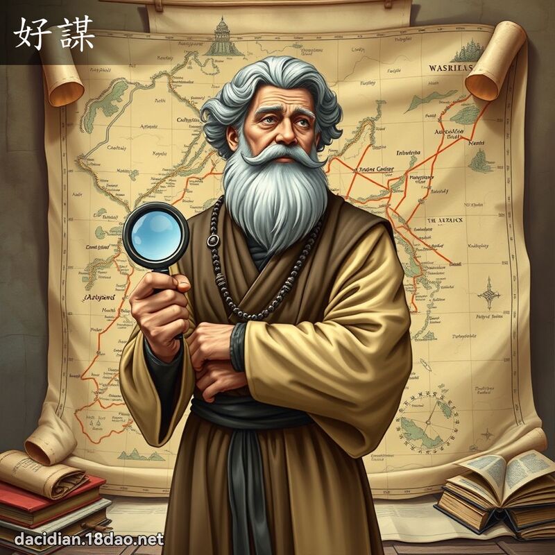 好謀 - 國語大辭典配圖