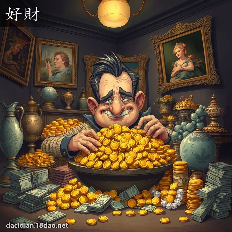 好財 - 國語大辭典配圖