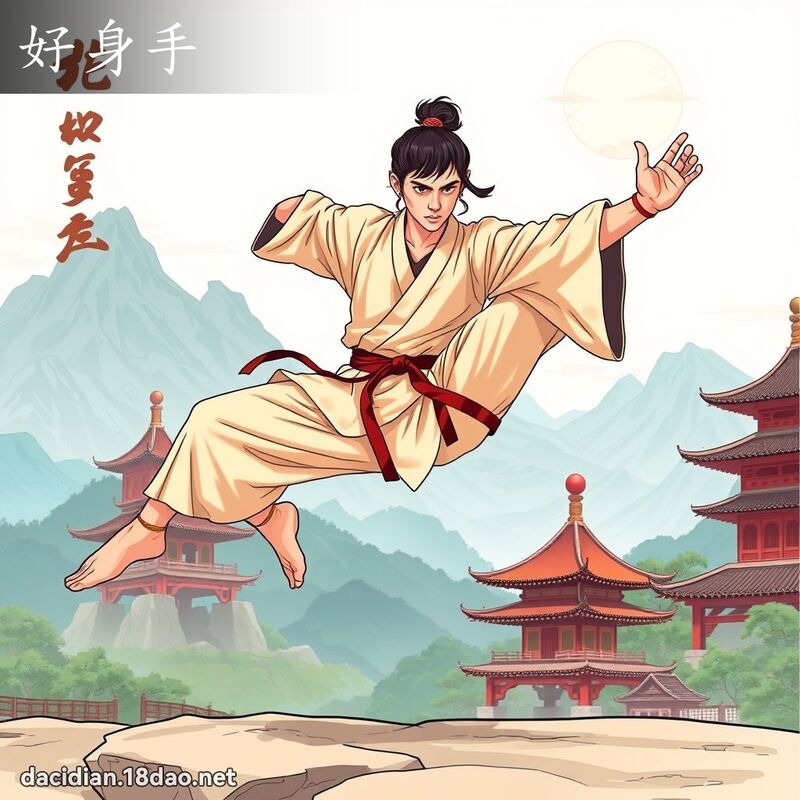 好身手 - 國語大辭典配圖