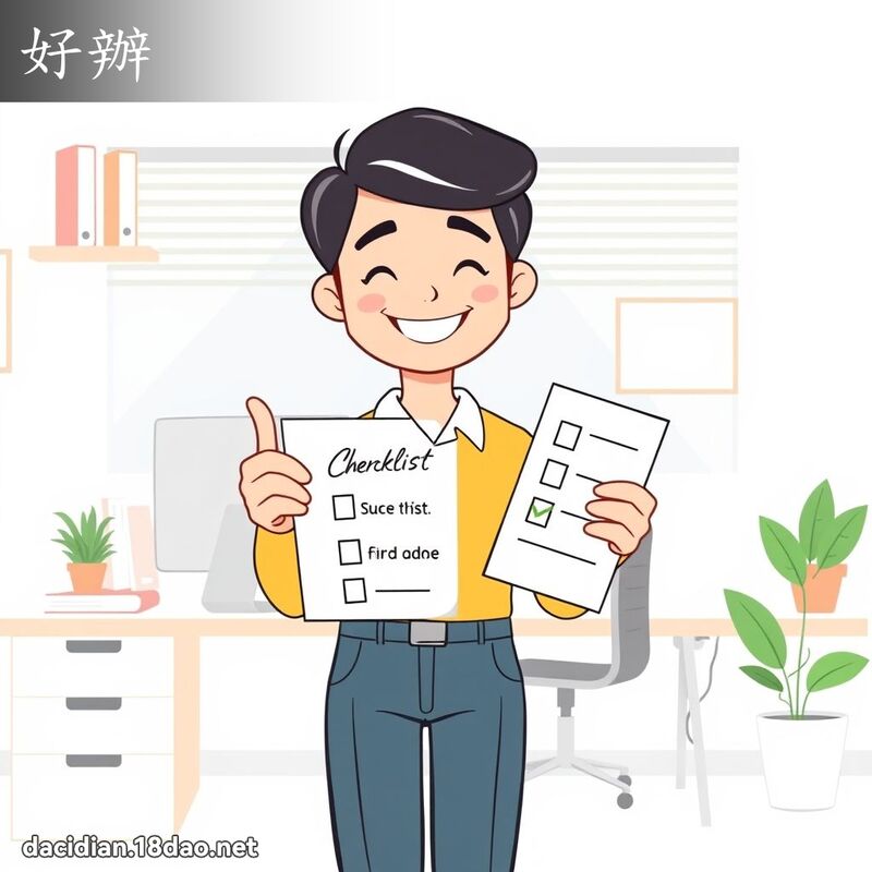 好辦 - 國語大辭典配圖