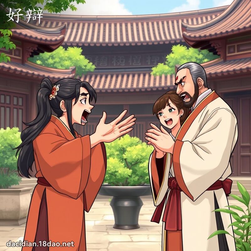 好辩 - 国语大辞典配图