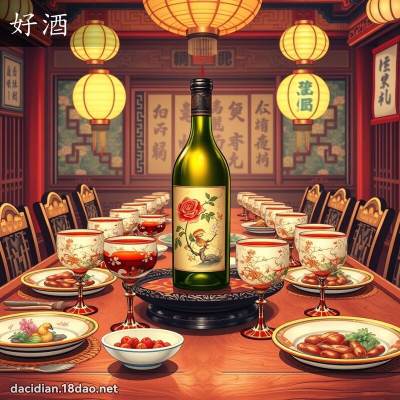 詞語: 好酒 (多意詞)