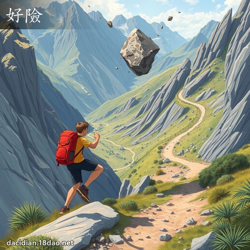 好险 - 国语大辞典配图
