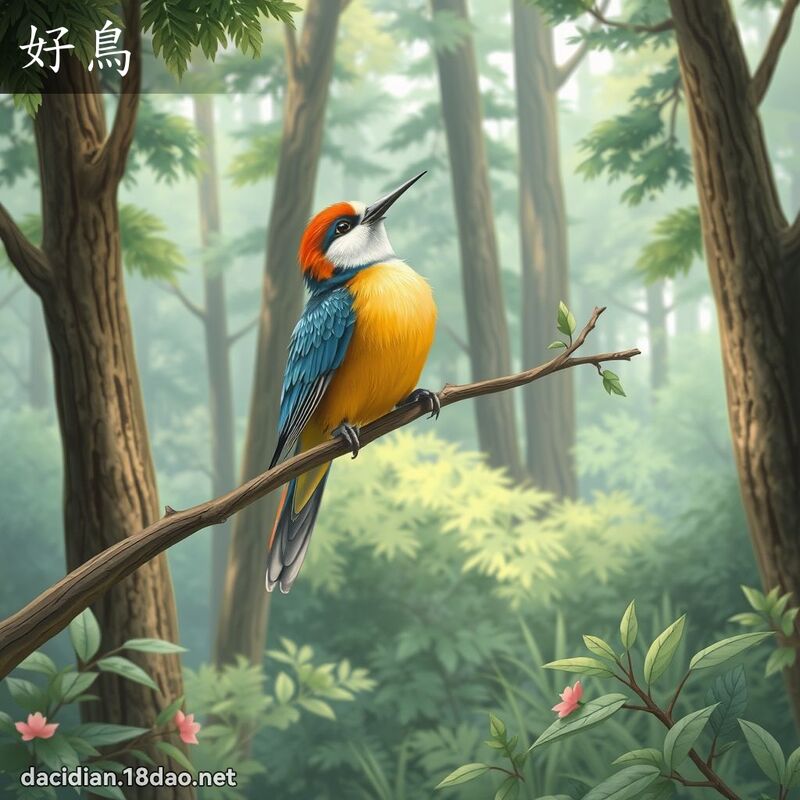 好鳥 - 國語大辭典配圖
