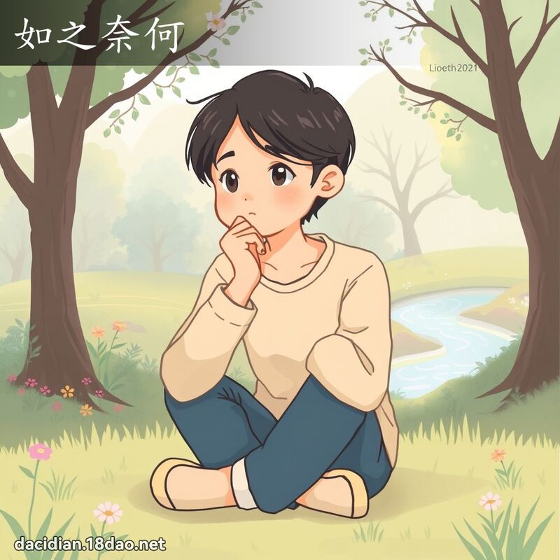 如之奈何 - 國語大辭典配圖