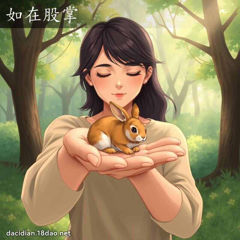 如在股掌 - 國語大辭典配圖