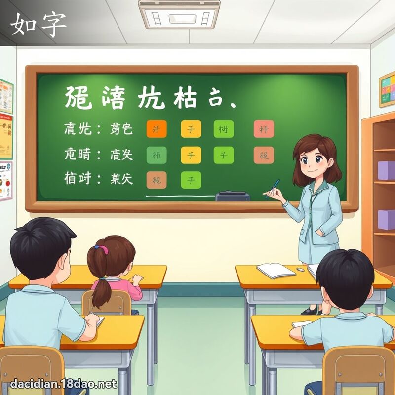 如字 - 国语大辞典配图