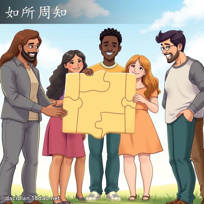如所周知 - 国语大辞典配图