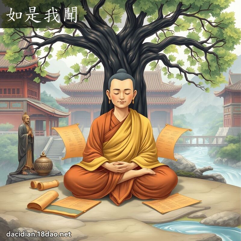 如是我聞 - 國語大辭典配圖