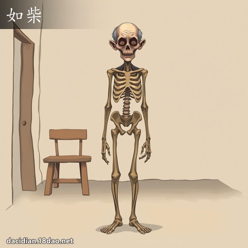 如柴 - 國語大辭典配圖
