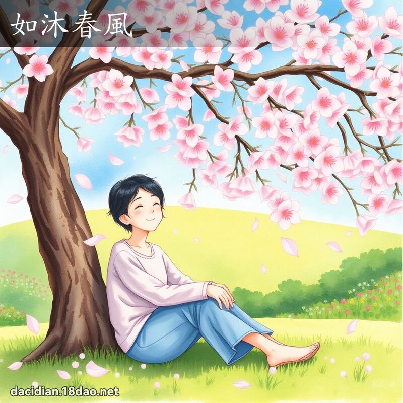 如沐春风 - 国语大辞典配图