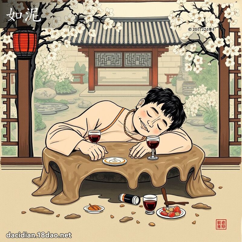 如泥 - 国语大辞典配图