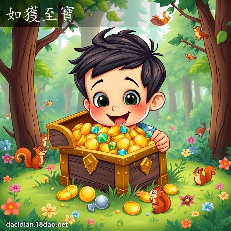 如獲至寶 - 國語大辭典配圖