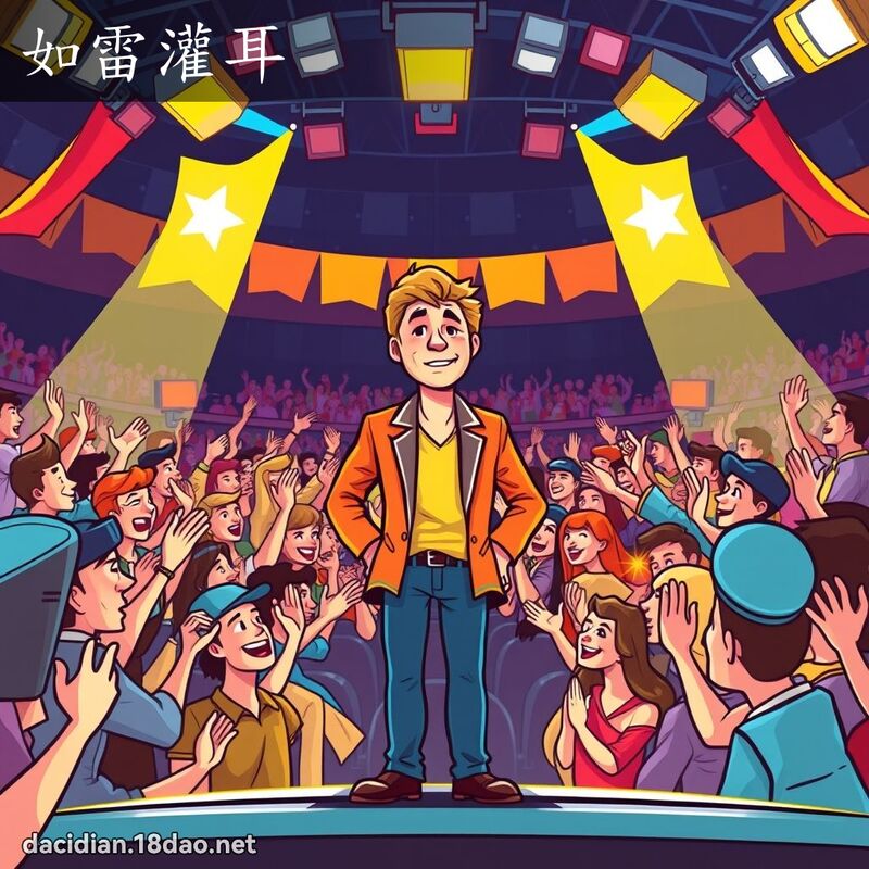 如雷灌耳 - 國語大辭典配圖