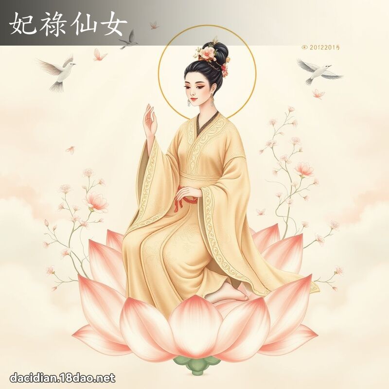 妃祿仙女 - 國語大辭典配圖
