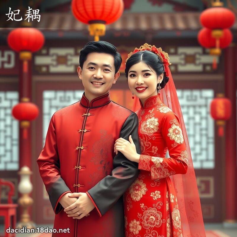 妃耦 - 国语大辞典配图