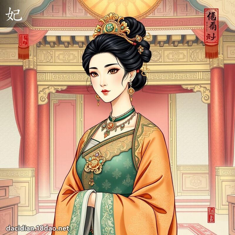 汉字: 妃 (多音字)