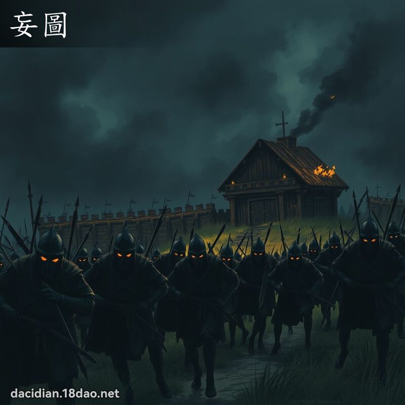 妄圖 - 國語大辭典配圖