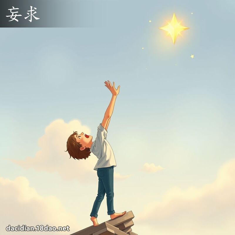 妄求 - 国语大辞典配图