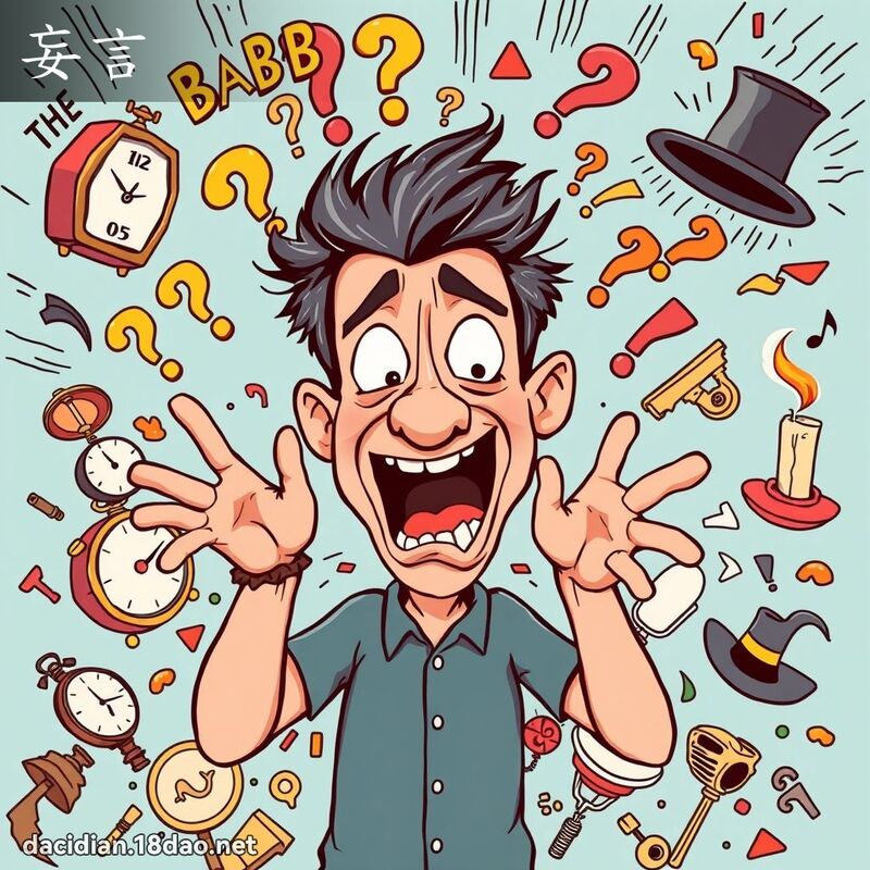 妄言 - 國語大辭典配圖