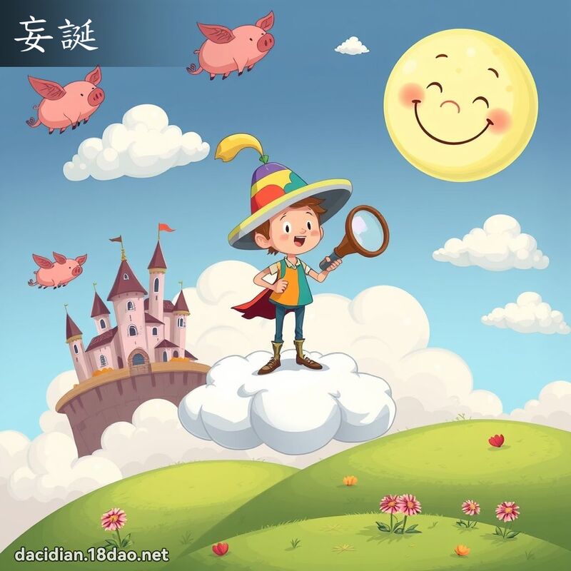妄诞 - 国语大辞典配图