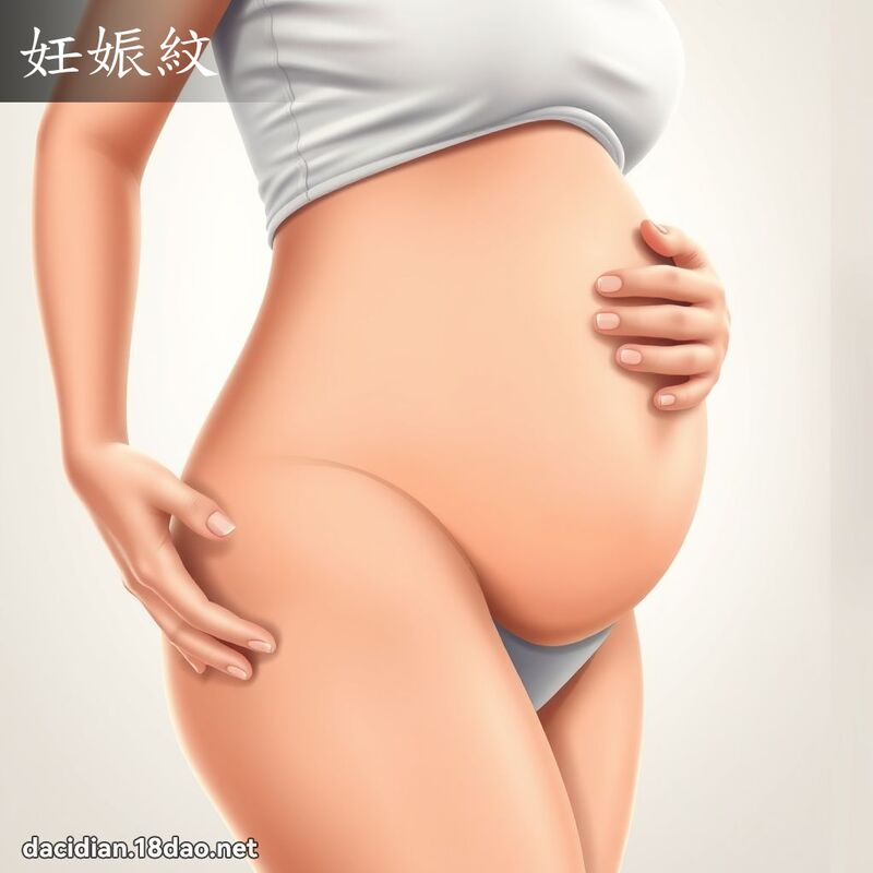 妊娠纹 - 国语大辞典配图
