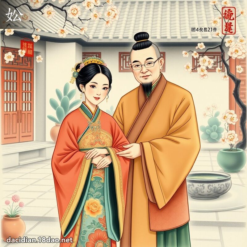 妐 - 國語大辭典配圖