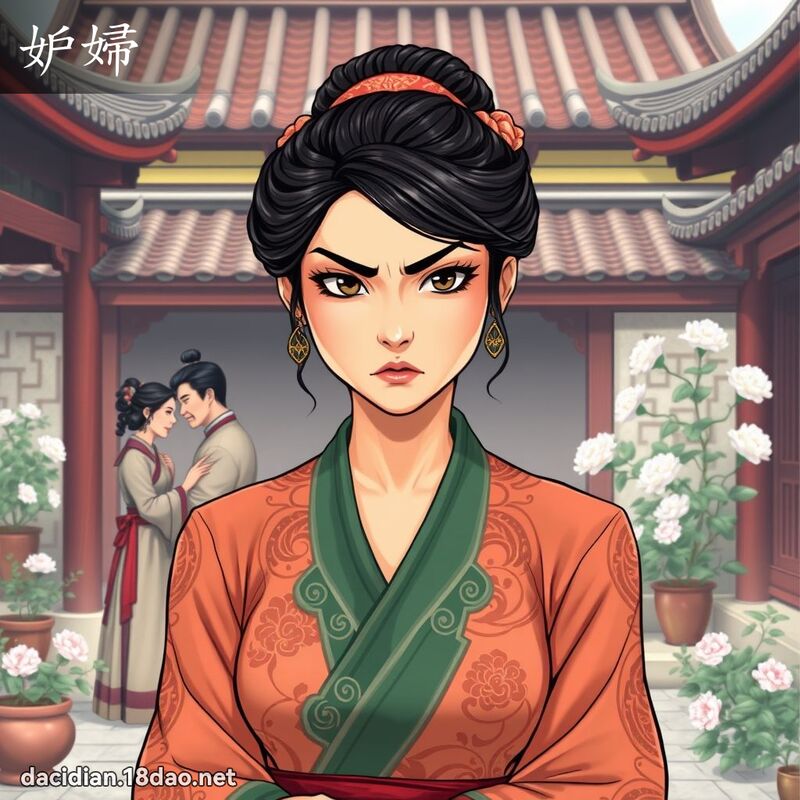 妒婦 - 國語大辭典配圖
