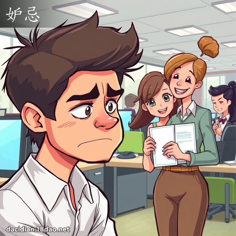 妒忌 - 國語大辭典配圖