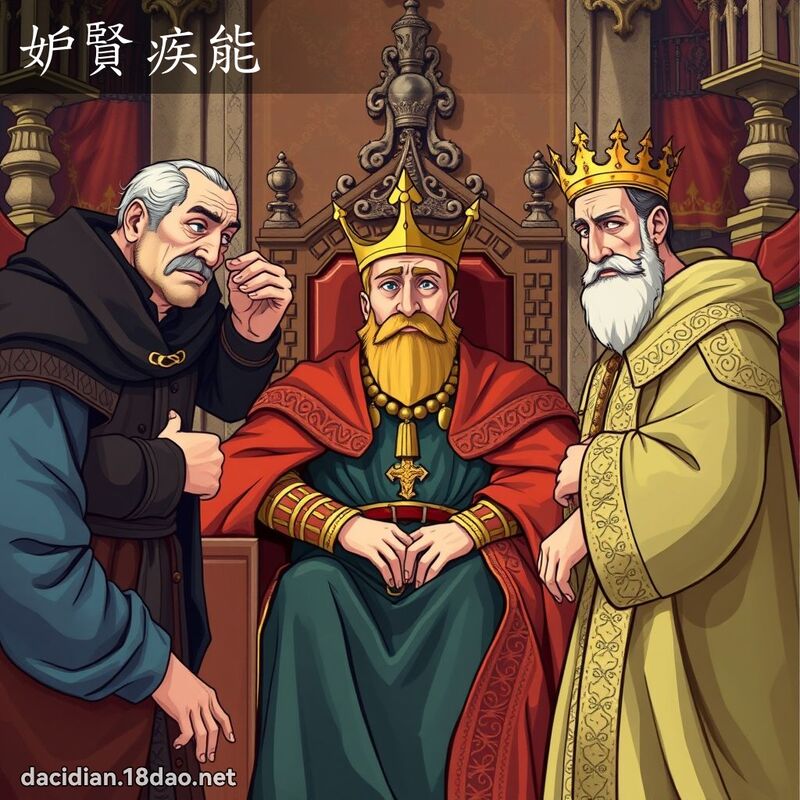 妒贤疾能 - 国语大辞典配图