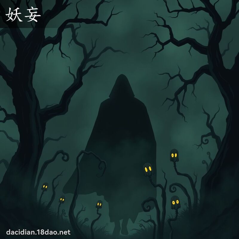 妖妄 - 国语大辞典配图