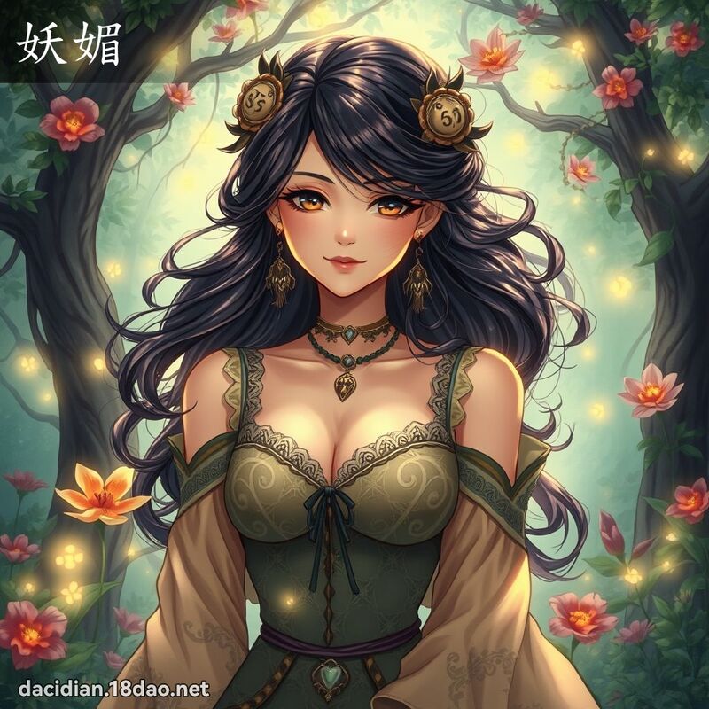 妖媚 - 国语大辞典配图