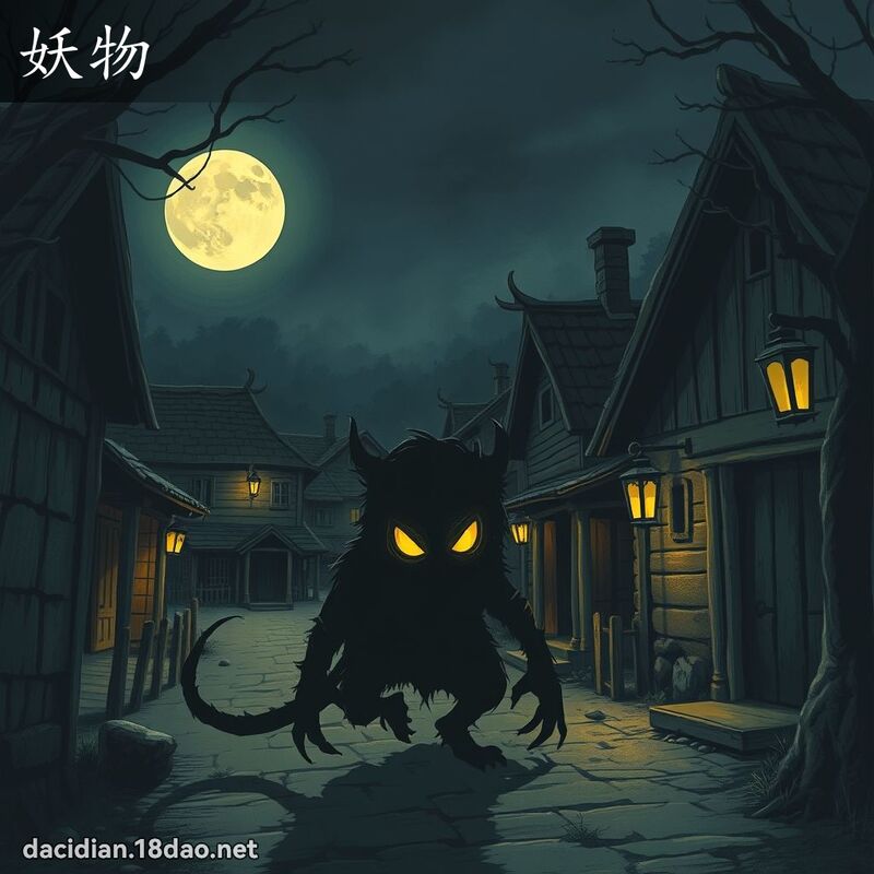 妖物 - 国语大辞典配图