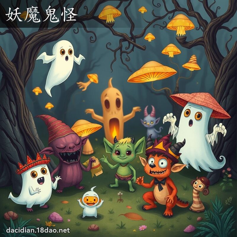 妖魔鬼怪 - 國語大辭典配圖
